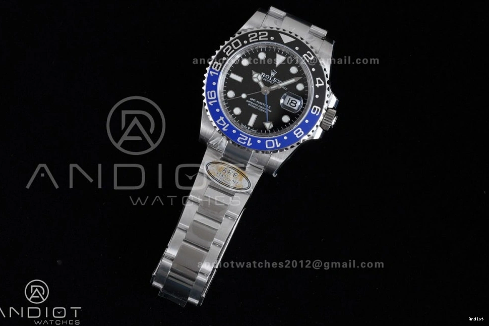 SS Edition Master 1:1 New II Oyster 126710 Bracelet SH3285 BLNR On ARF GMT V2 Best Batman 904L 0319